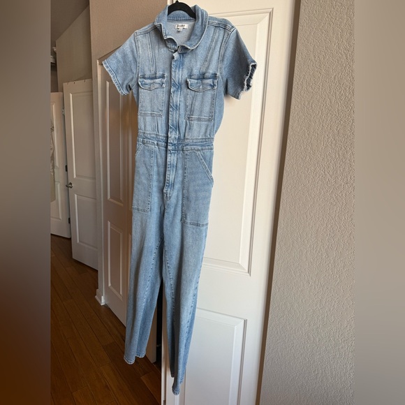 Good American Fit for Success Denim Jumpsuit - Picture 3 of 5